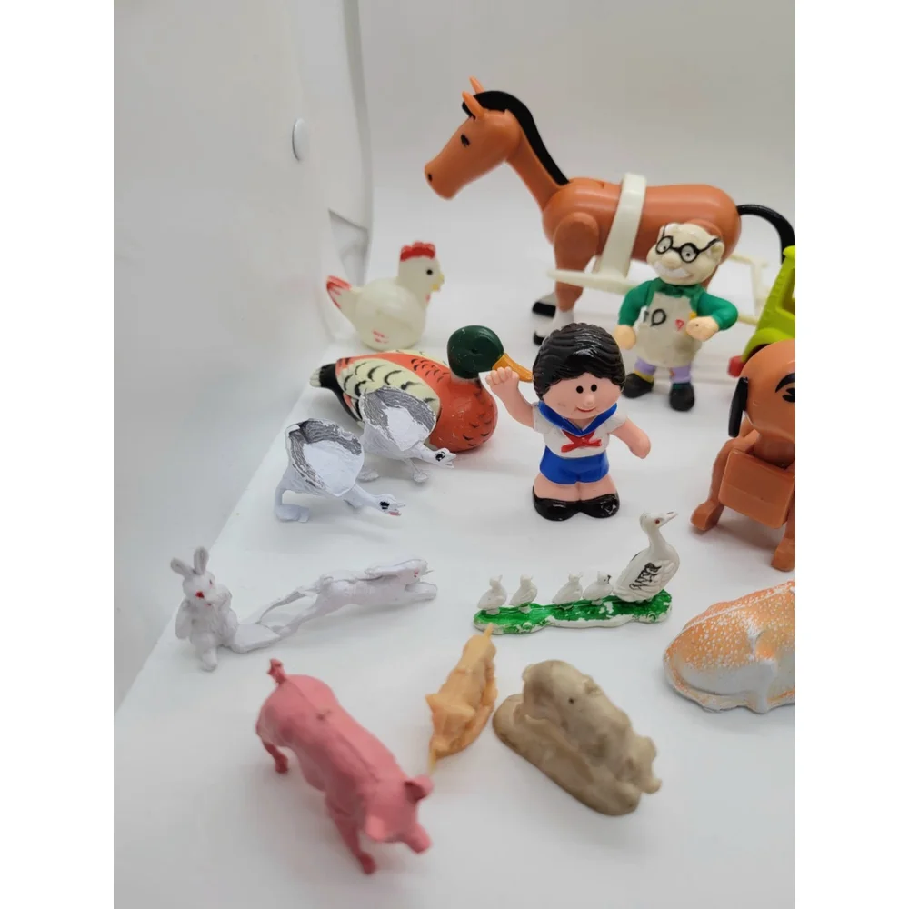 Vintage Toys, Fisher Price Little People, Newton Gimmick,‎ And Kenner Tree Tots